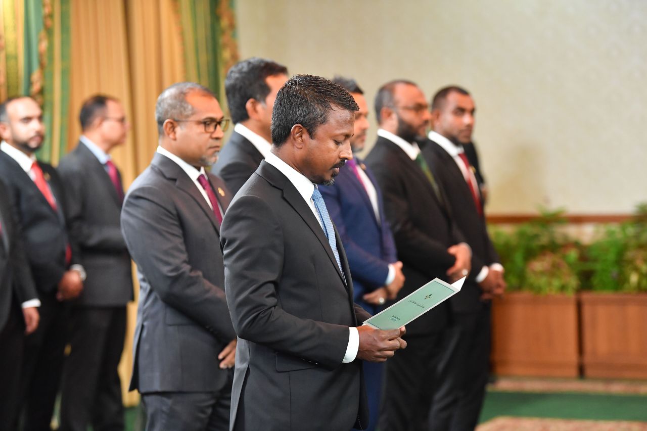 ވަޒީރުން އައްޔަން ކުރެއްވުން