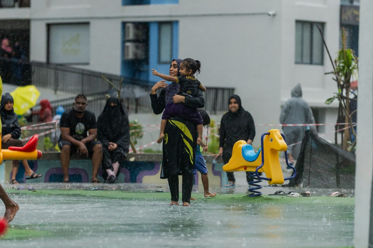 މާލެ ސަރަހައްދަށް ބޯކޮށް ވާރޭވެހި ފެންބޮޑުވުން