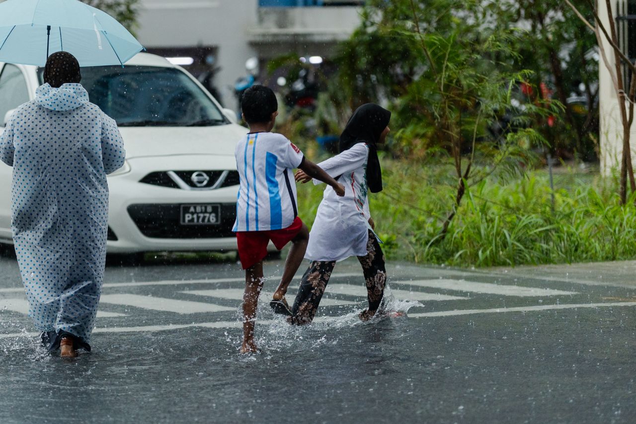 މާލެ ސަރަހައްދަށް ބޯކޮށް ވާރޭވެހި ފެންބޮޑުވުން