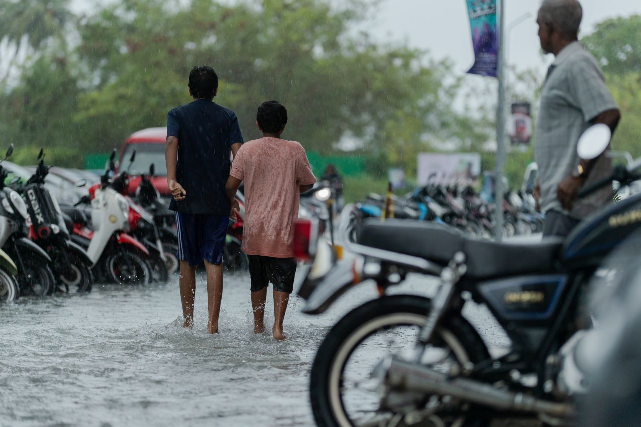 މާލެ ސަރަހައްދަށް ބޯކޮށް ވާރޭވެހި ފެންބޮޑުވުން