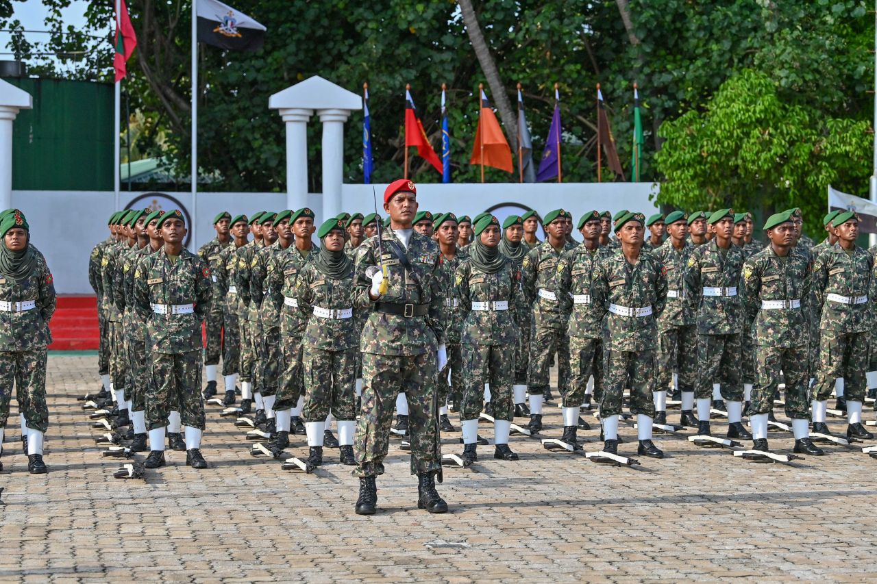 ސިފައިންގެ 70 ވަނަ އަސާސީ ތަމްރީނު ކޯސް ނިންމުމުގެ ރަސްމިއްޔާތު