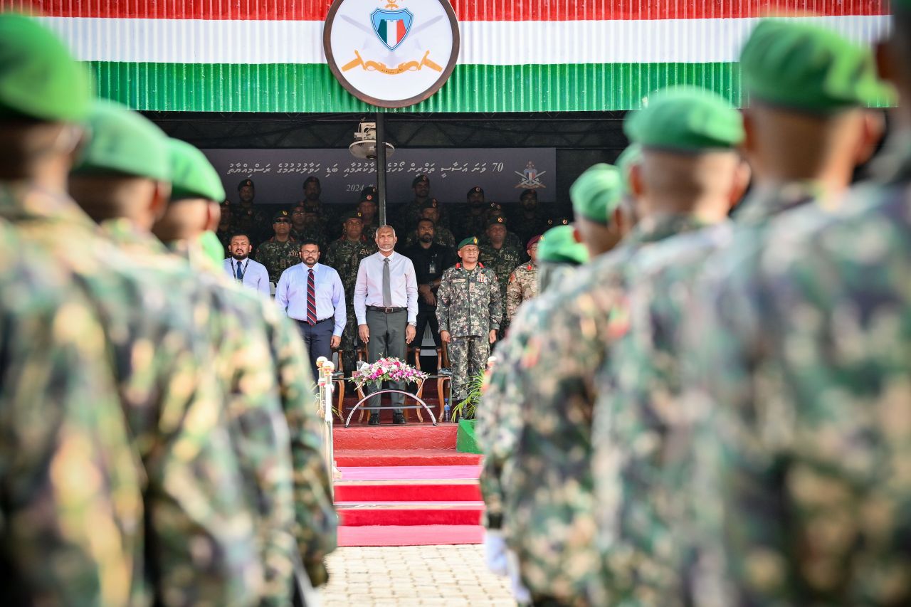 ސިފައިންގެ 70 ވަނަ އަސާސީ ތަމްރީނު ކޯސް ނިންމުމުގެ ރަސްމިއްޔާތު