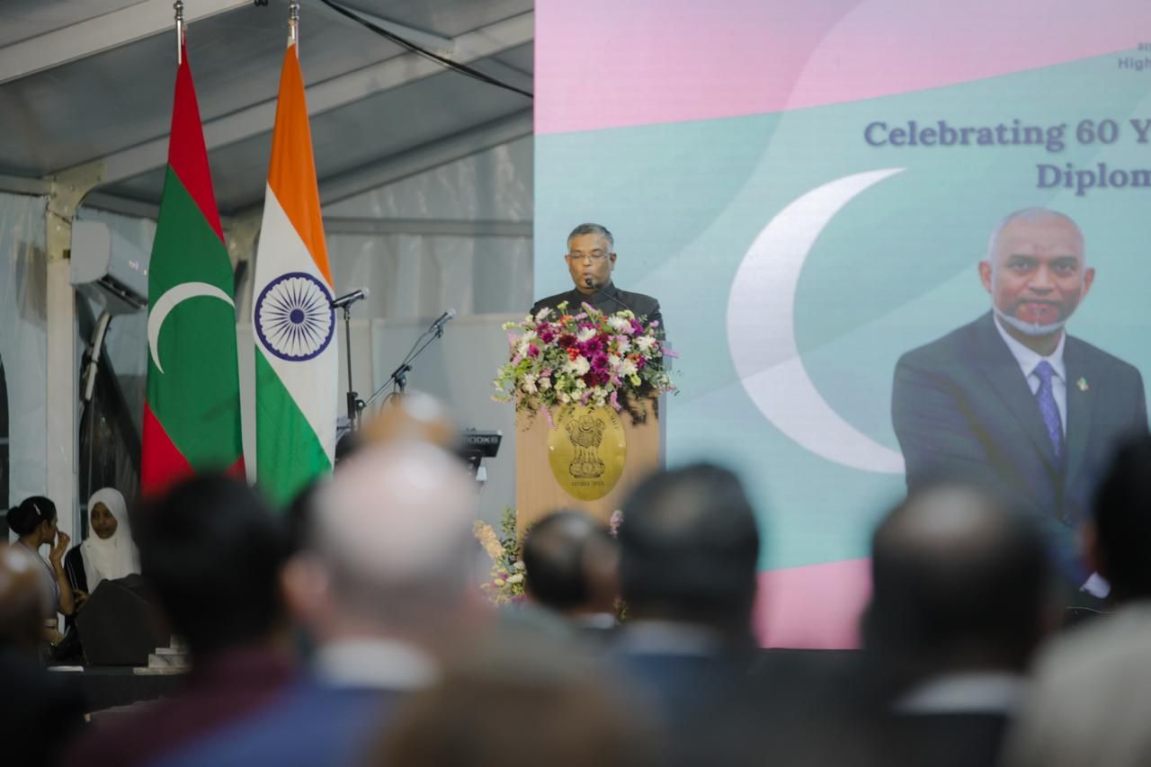 އިންޑިއާގެ 76 ވަނަ ޖުމްހޫރީ ދުވަސް ފާހަގަ ކުރުމަށް ބޭއްވި ރަސްމިއްޔާތު