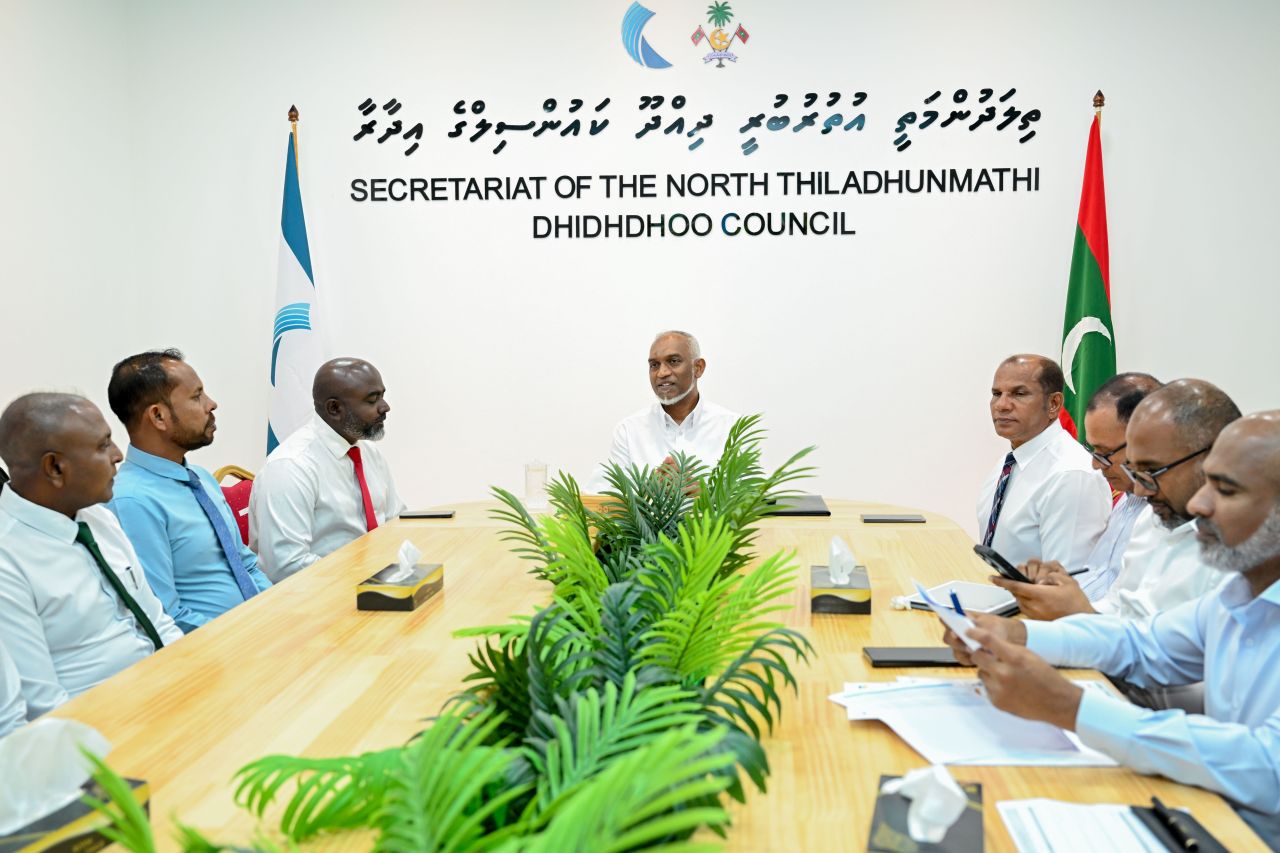 ރައީސް މުއިއްޒު ހއ. އަތޮޅުގެ ބައެއް ރަށްތަކަށް ވަޑައިގަތުން