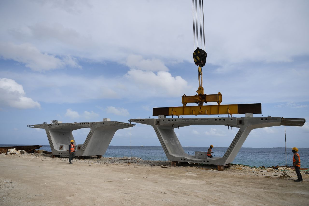 ތިލަމާލެ ބްރިޖުގެ މަސައްކަތް