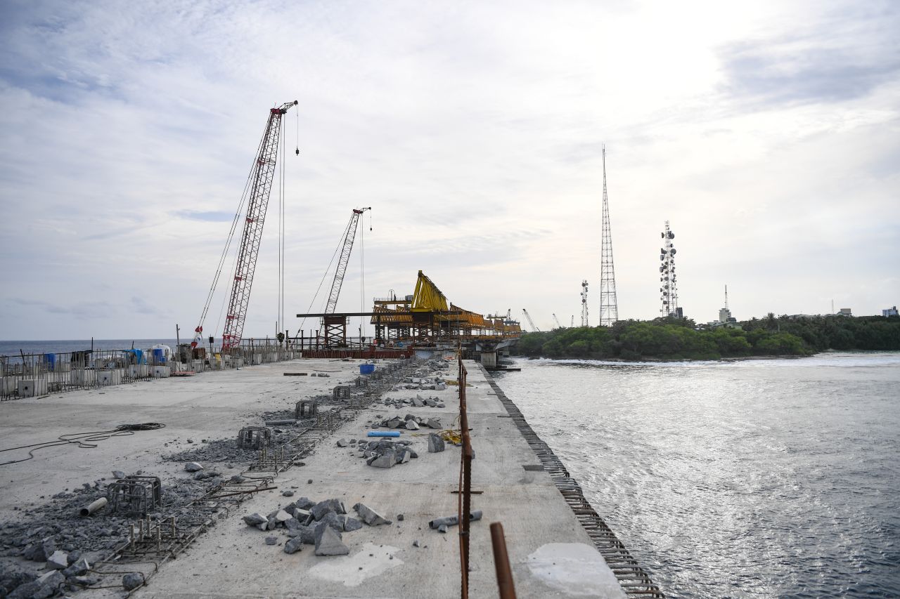 ތިލަމާލެ ބްރިޖުގެ މަސައްކަތް
