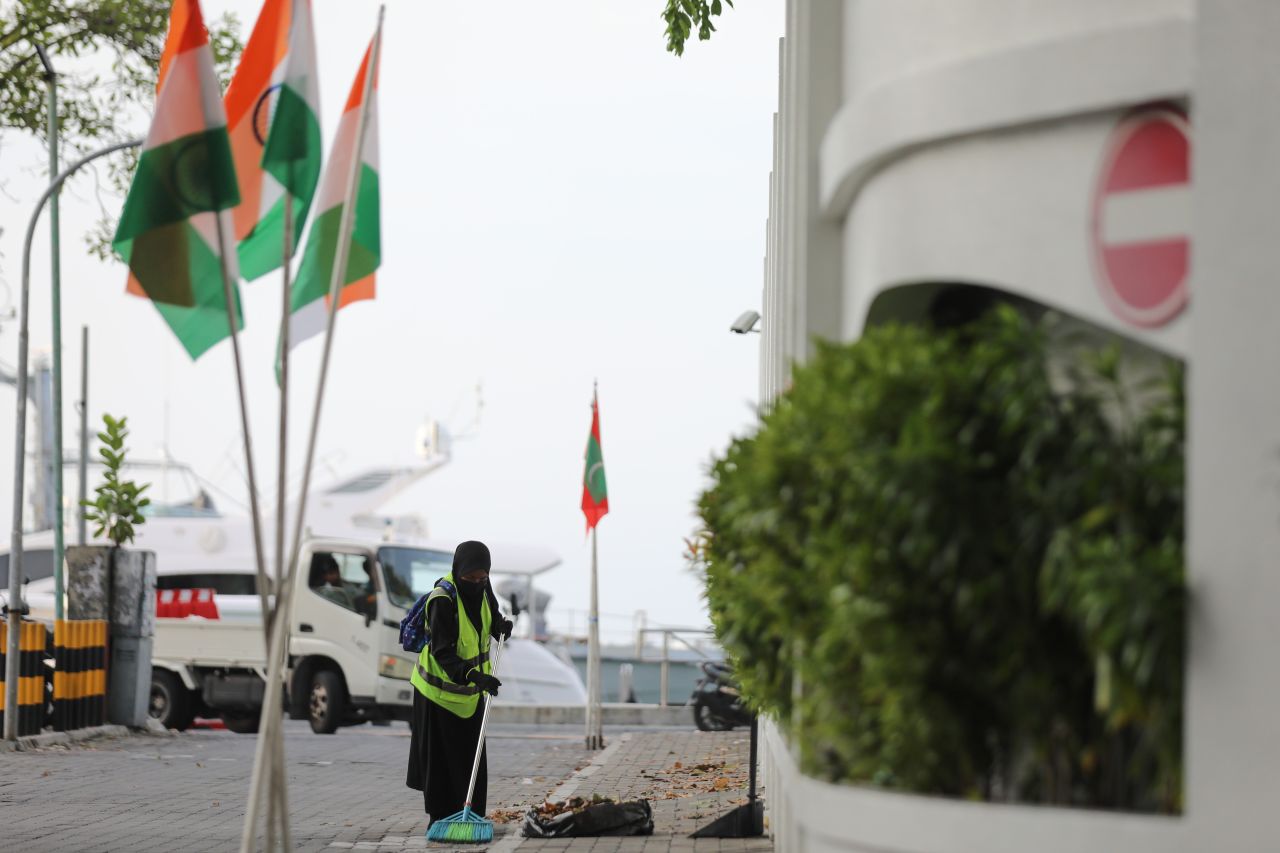 އިންޑިއާގެ ބޮޑުވަޒީރު މޯދީއަށް މަރުހަބާ ދެންނެވުމުގެ ތައްޔާރީތައް