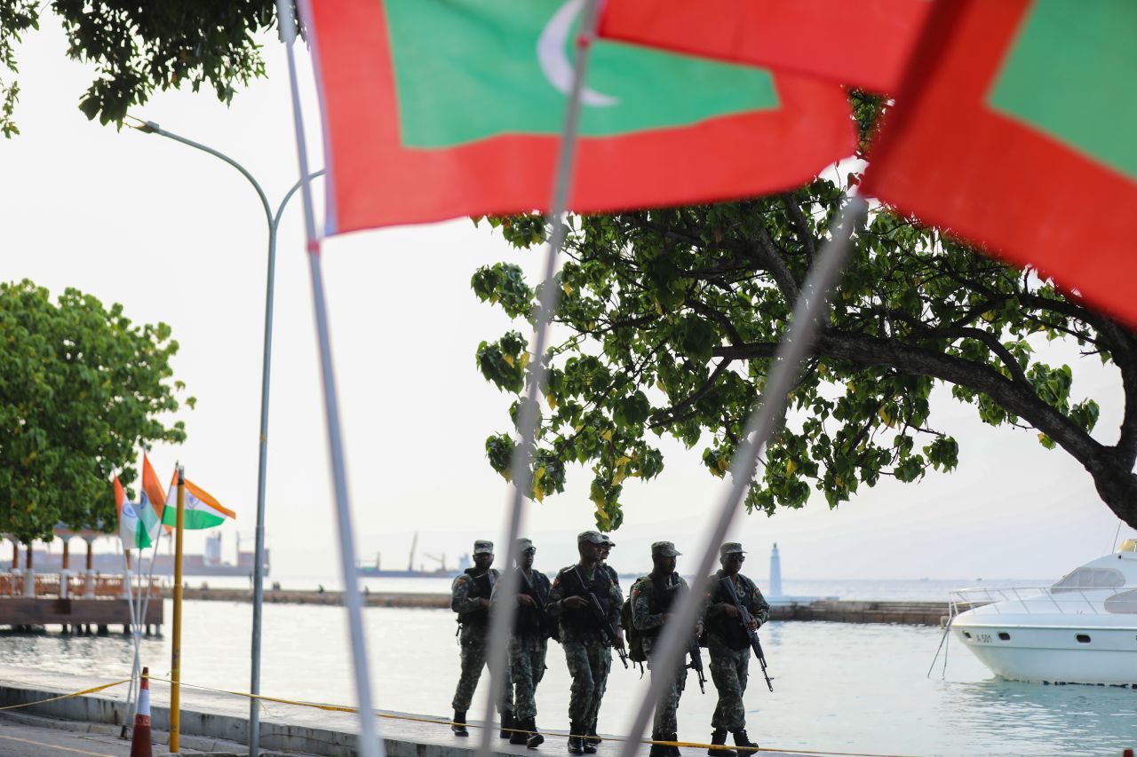 އިންޑިއާގެ ބޮޑުވަޒީރު މޯދީއަށް މަރުހަބާ ދެންނެވުމުގެ ތައްޔާރީތައް