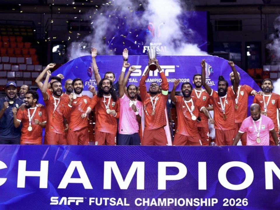 Sarahahdhu ge futsal raskan hoadhai gaumee team mirey raajje ahnnanee