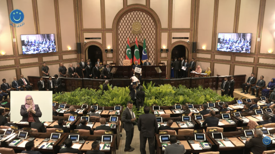 Dhogu hahdhavaathee kamah bune, riyaasee bayaanaa dhekolhah MDP in ihuthijaaju koffi 