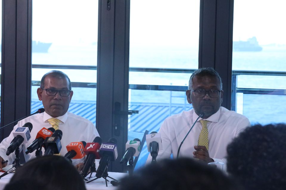 Fayyaz ah thaaeed koh, MDP Chairperson kamah Nasheed nukunnavanee