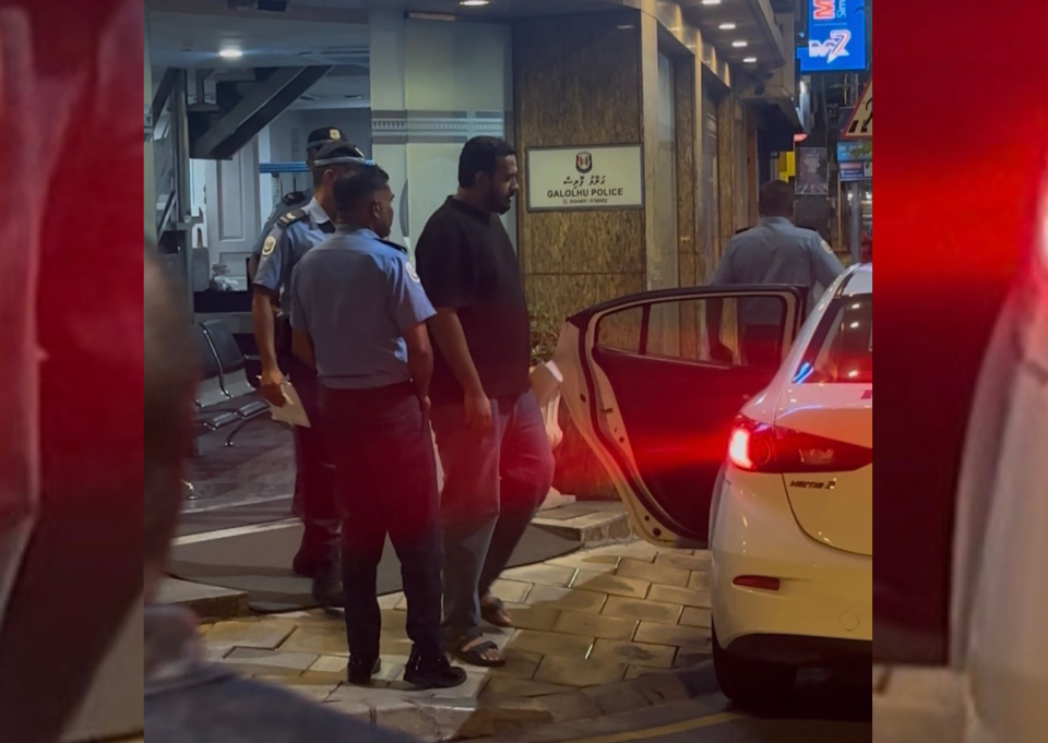 Muzaharathakaa gulhigen hayyaru kuri Maimoon Vilimale jalah badhalu koffi