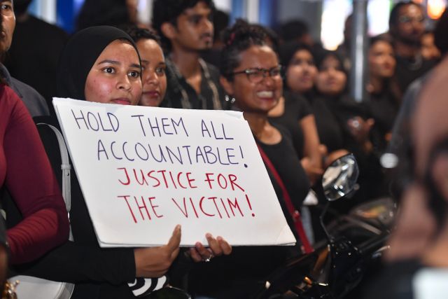Male' gai zuvaan anhen kuhjjaku rape kuri massalla eh fenmathi vejje 