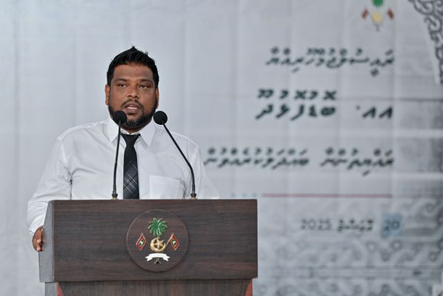 Laamarukazee gaanoonuge badhalu thakah ithurah visnumah bodufulhadhoo council ge raees edhivadaigenfi 
