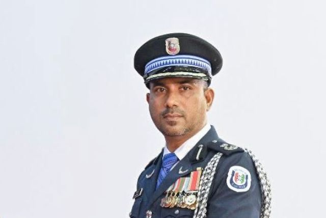 Muzaaharaa ah kuda than vefa vanikkoh, male’ area ge commander badhalu koffi