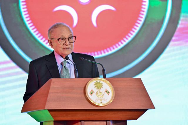 Raees maumoon ah November 3 ge sharaf ge addana aruvanee