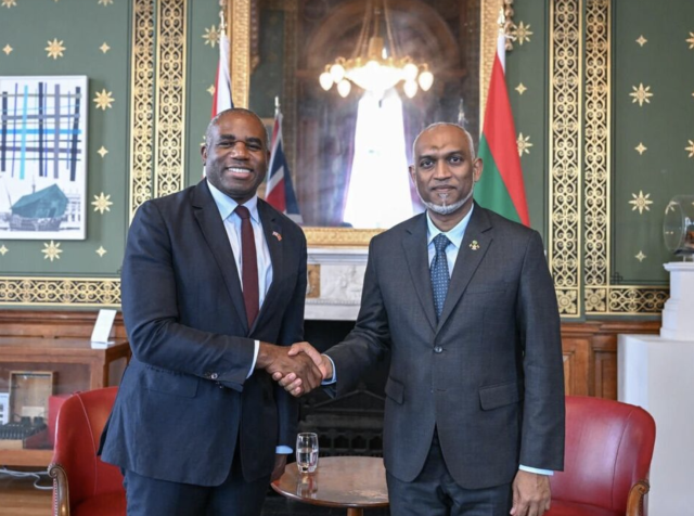 Ehen ehvves gaumakah vureh chagos haggu vanee raajje ah: Raees