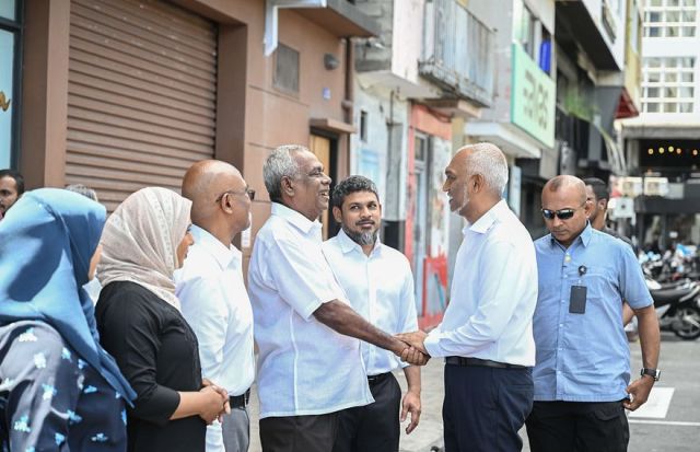 Kureege mayor adam manik ge thaaeedhu PNC mayor candidate jaleel ah