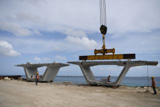 ތިލަމާލެ ބްރިޖުގެ މަސައްކަތް