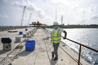 ތިލަމާލެ ބްރިޖުގެ މަސައްކަތް
