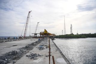 ތިލަމާލެ ބްރިޖުގެ މަސައްކަތް