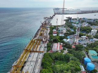 ތިލަމާލެ ބްރިޖުގެ މަސައްކަތް
