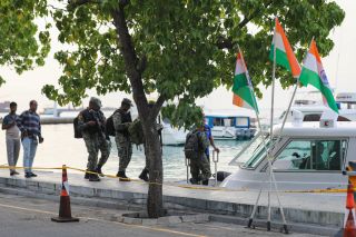 އިންޑިއާގެ ބޮޑުވަޒީރު މޯދީއަށް މަރުހަބާ ދެންނެވުމުގެ ތައްޔާރީތައް