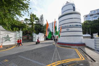 އިންޑިއާގެ ބޮޑުވަޒީރު މޯދީއަށް މަރުހަބާ ދެންނެވުމުގެ ތައްޔާރީތައް