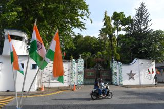 އިންޑިއާގެ ބޮޑުވަޒީރު މޯދީއަށް މަރުހަބާ ދެންނެވުމުގެ ތައްޔާރީތައް