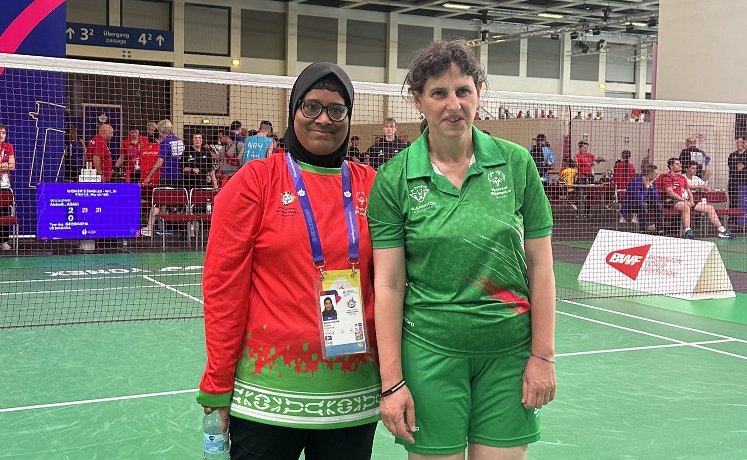 Special Olympics world games gai Maniya ran medal hoadhaifi